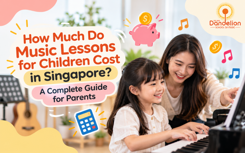 How Much Do Music Lessons for Children Cost in Singapore? A Complete Guide for Parents